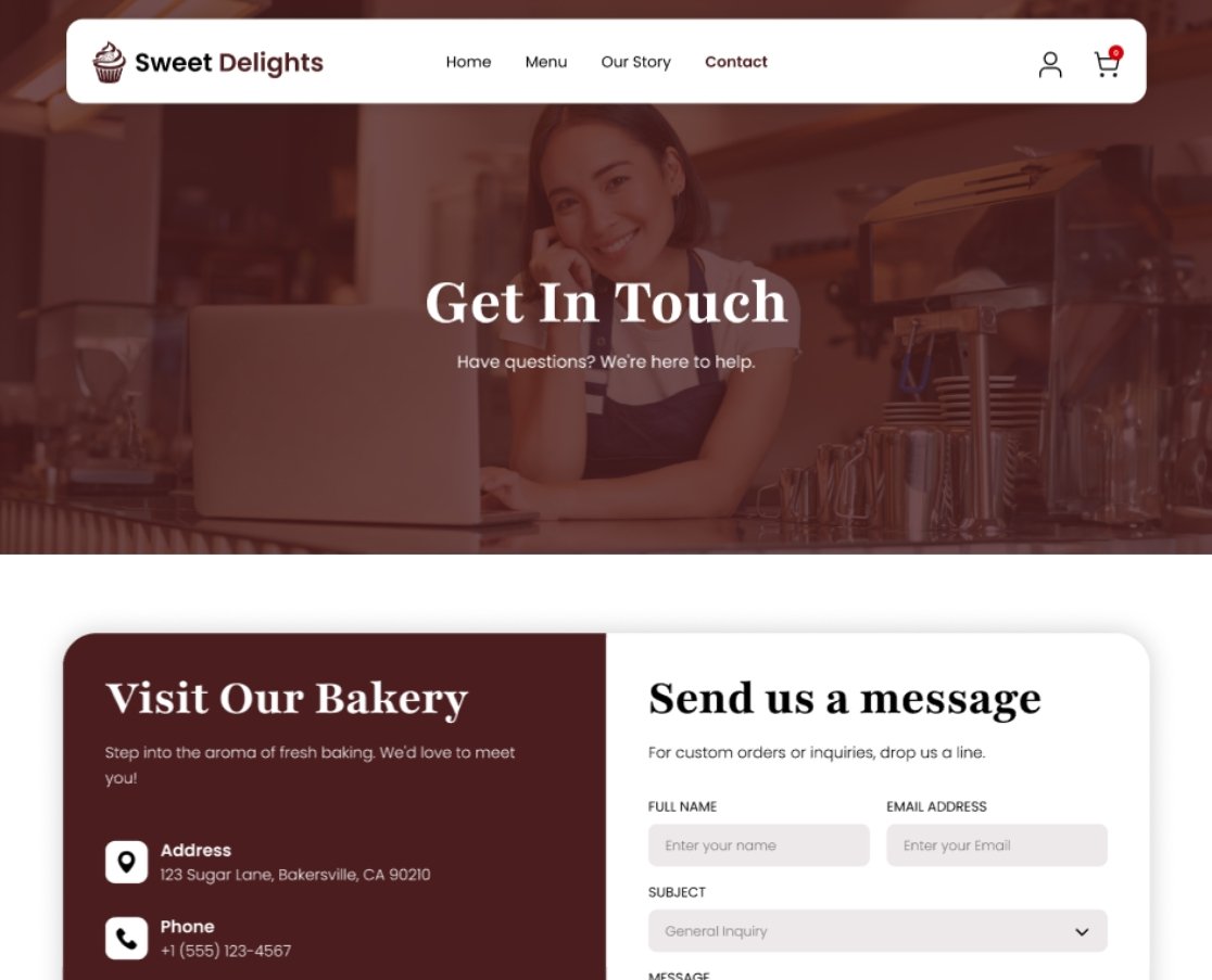 UI Sweet Designs Contact